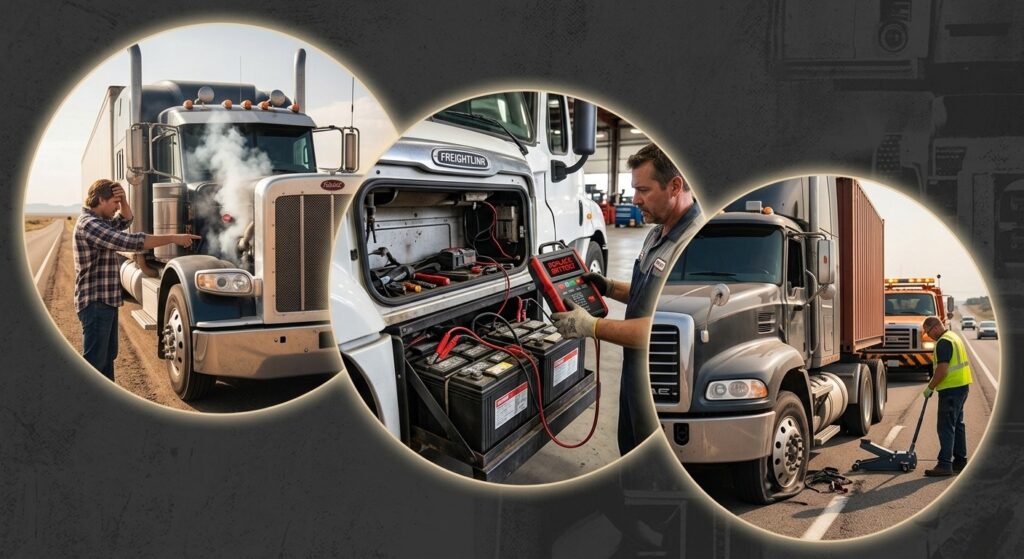 common repairs mobile truck mechanics provide